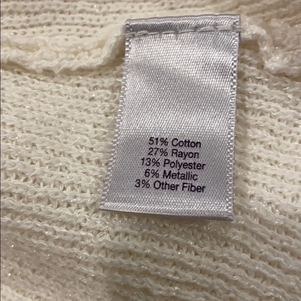 Plus Size Marshmallow Jennifer Lopez Lurex Sweater